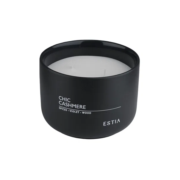 Κερί Αρωματικό 280gr Estia Chic Cashmere 04-36416