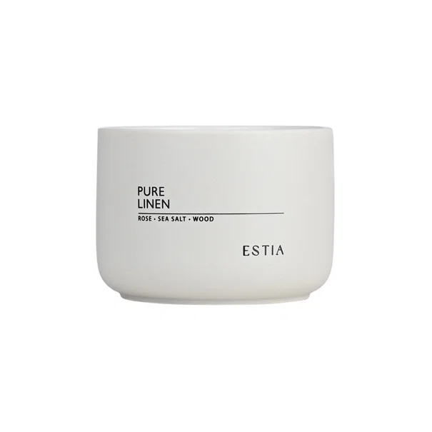 Κερί Αρωματικό 280gr Estia Pure Linen 04-36409