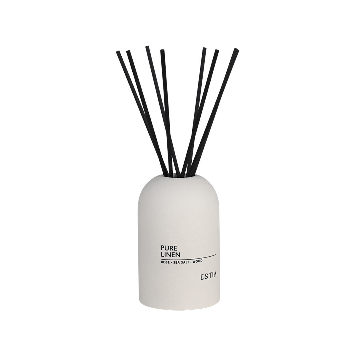 Αρωματικό Χώρου 150Ml με Στικς Estia Pure Linen 04-36379 Διακόσμηση Αρωματικά - Diffuser Spitishop