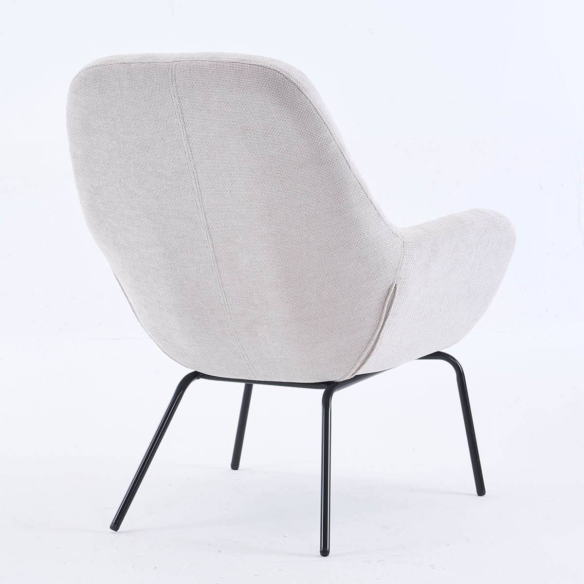 Πολυθρόνα (81 5X76X94 5) Spitishop Harbor Cloud Light Grey Έπιπλα Σαλονιού Πολυθρόνες Spitishop