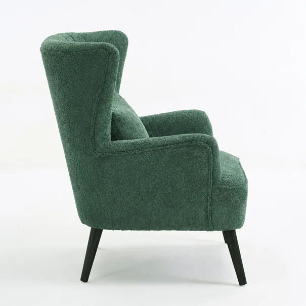 Πολυθρόνα Μπουκλέ (79x76.5x95.5) Spitishop Embrace Green