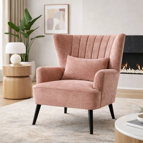 Πολυθρόνα (79x76.5x95.5) Spitishop Embrace Pink