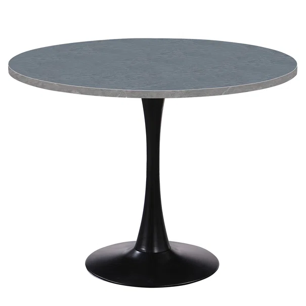 Τραπέζι Κουζίνας (Φ100x74.5) Spitishop Eclipse Stone Grey