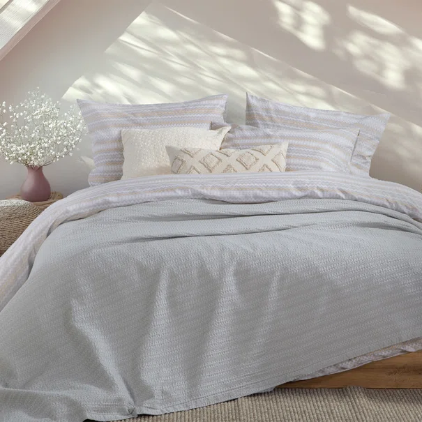 Κουβέρτα Πικέ Υπέρδιπλη (220x240) Nef-Nef Homeware Cool L.Grey