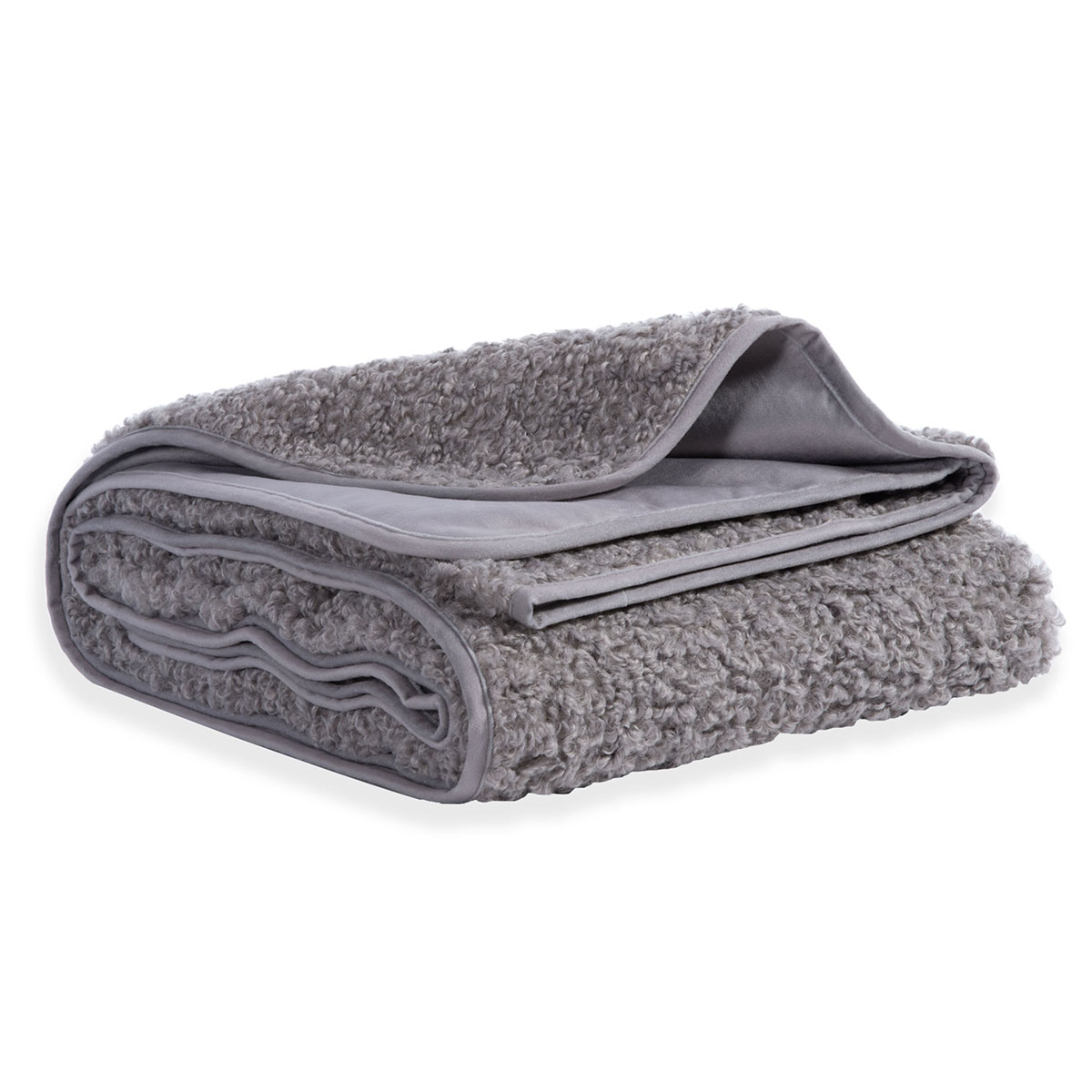 Ριχτάρι Καναπέ Τριθέσιου Μπουκλέ (150X300) Nef-Nef Homeware Vanjel Grey Λευκά Είδη Σαλονιού Ριχτάρια Χειμερινά Spitishop