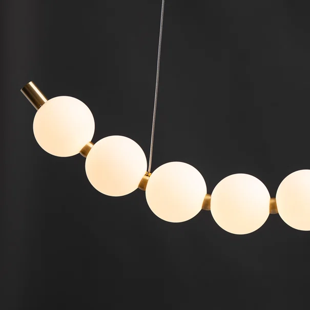 Φωτιστικό Οροφής Μονόφωτο LED Aca Lolly HM238LEDP13 Brass Gold/White