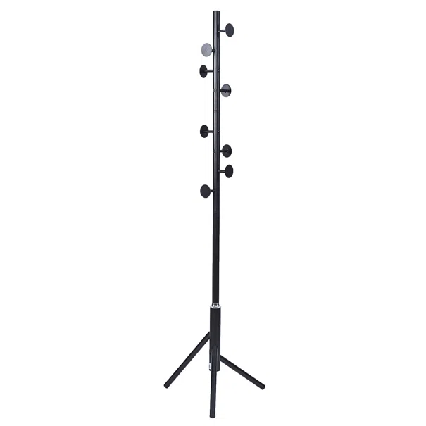Καλόγερος Ρούχων (58x58x175) Spitishop Buttons Black