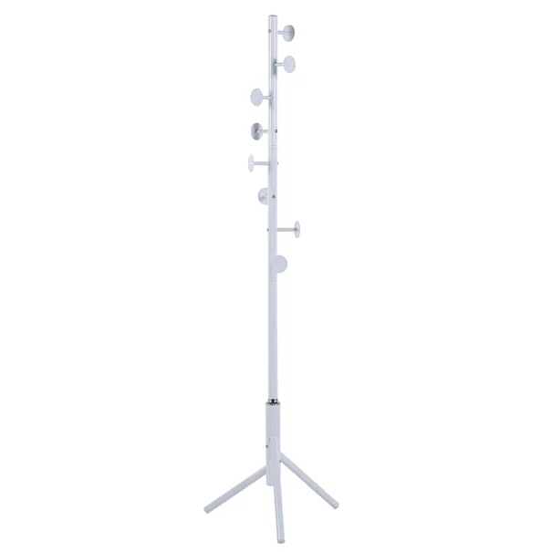 Καλόγερος Ρούχων (58x58x175) Spitishop Buttons White