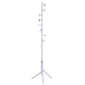 Καλόγερος Ρούχων (58x58x175) Spitishop Buttons White