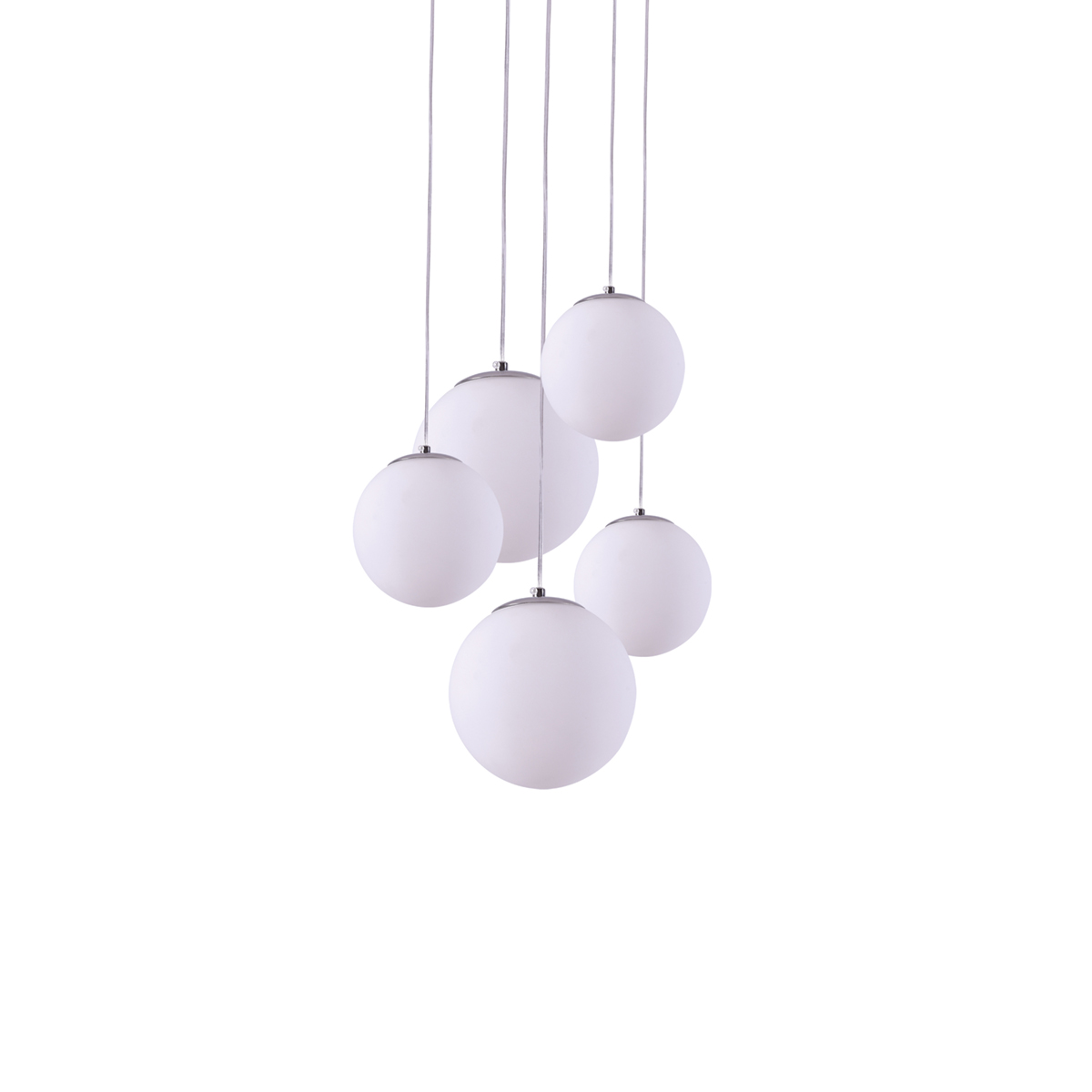 Φωτιστικό Οροφής Πολύφωτο Homelighting Alessia 77-3715 White