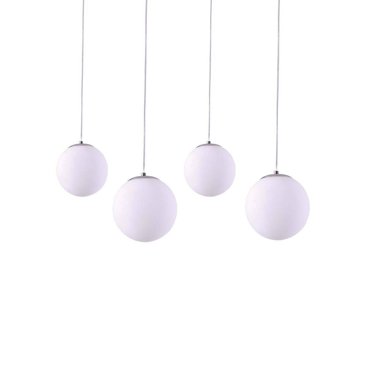 Φωτιστικό Οροφής Πολύφωτο Homelighting Alessia 77-3714 White