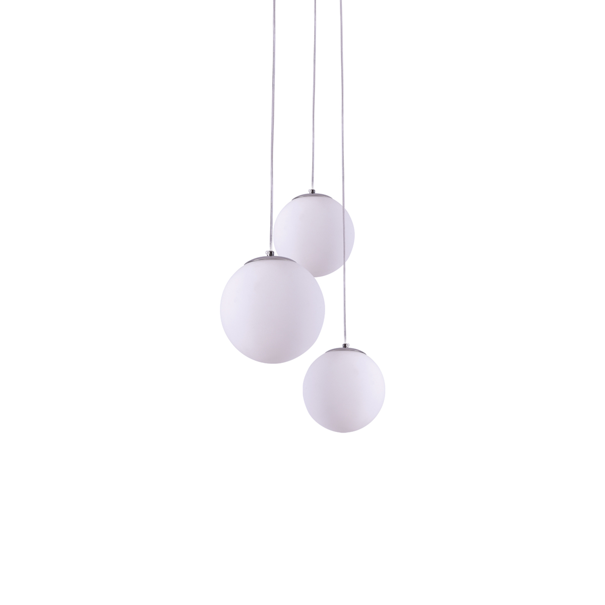 Φωτιστικό Οροφής Τρίφωτο Homelighting Alessia 77-3713 White