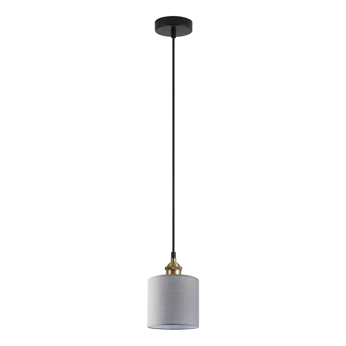 Φωτιστικό Οροφής Μονόφωτο Homelighting 77-8732 Bronze/Grey