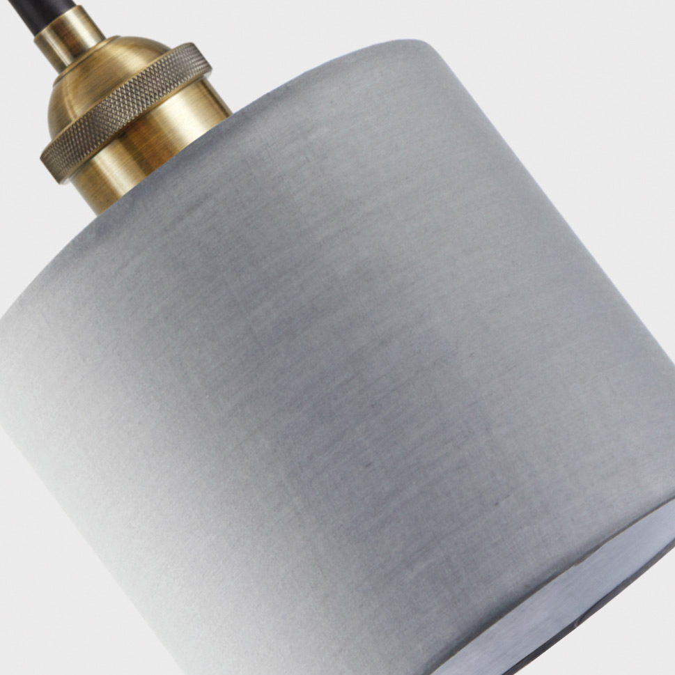Φωτιστικό Οροφής Μονόφωτο Homelighting 77-8732 Bronze/Grey