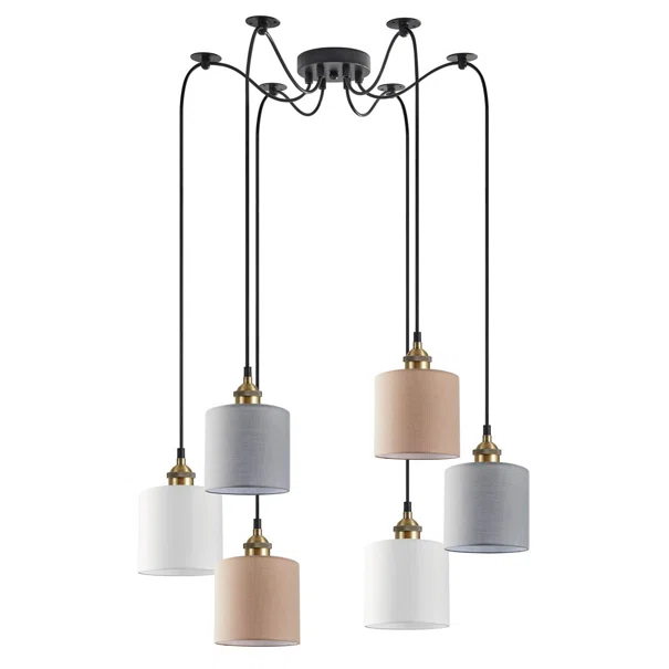 Φωτιστικό Οροφής Πολύφωτο Homelighting Magnum Flex Shade 77-9031