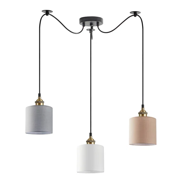 Φωτιστικό Οροφής Τρίφωτο Homelighting Magnum Flex Shade 77-9032