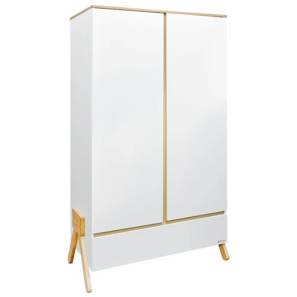 Παιδική Ντουλάπα Δίφυλλη (104.5x54.5x194) Bebe Stars Monna 462-22