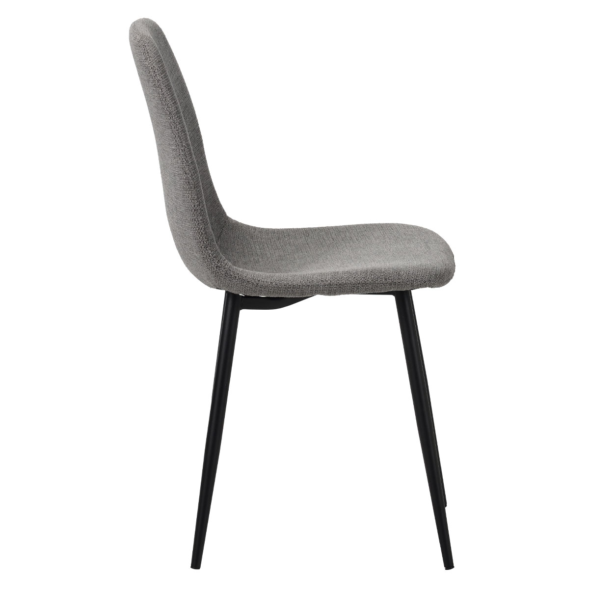 Καρέκλα Τραπεζαρίας (58 5X55X93) Spitishop Daily Black Grey Έπιπλα Κουζίνας & Καρέκλες Spitishop