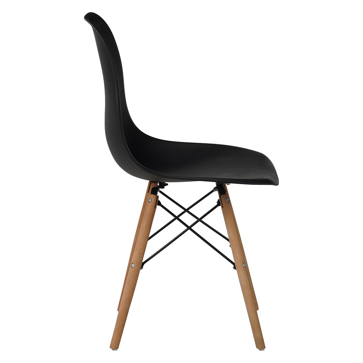 Καρέκλα Τραπεζαρίας (44X56X81) Spitishop Urban Black Έπιπλα Κουζίνας & Καρέκλες Spitishop