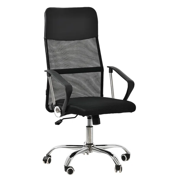 Καρέκλα Γραφείου (62x58x116) Spitishop Focus Black