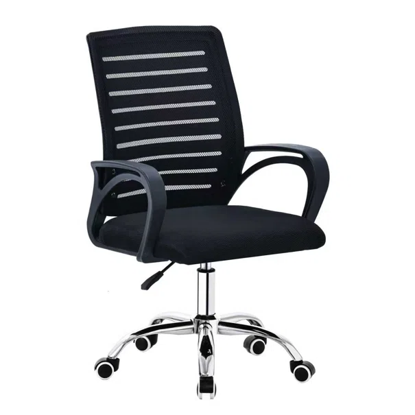 Καρέκλα Γραφείου (54x59x99) Spitishop Core Black
