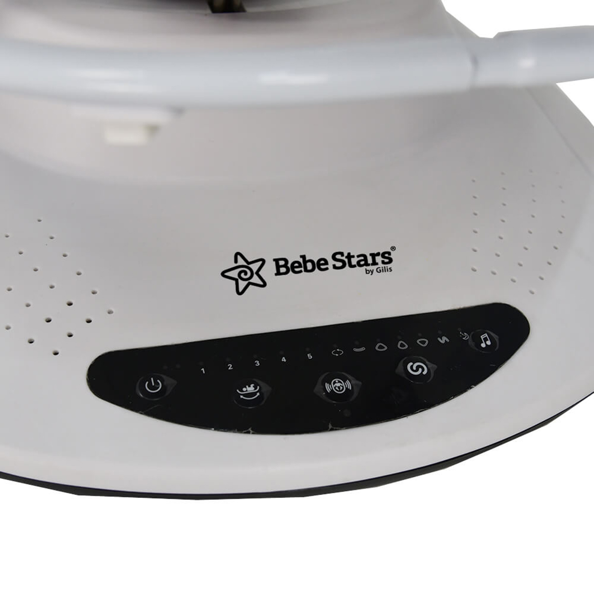 Ηλεκτρικό Ρηλάξ με Μουσική (0+ Μηνών Έως 9Kg) Bebe Stars Imagine 2 In 1 Brown 255-182 Βρεφικά Relax Μωρού Spitishop