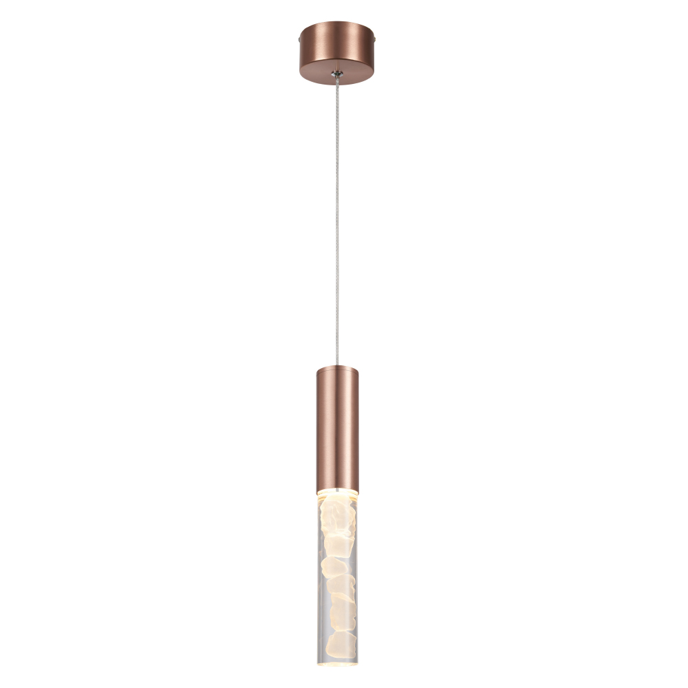 Φωτιστικό Οροφής Μονόφωτο LED 3 CCT Aca Oasis CNP7PBRCCT Brown