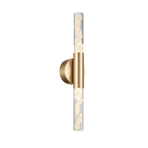 Απλίκα Τοίχου LED 3 CCT Aca Oasis CN2W13PGCCT Brass Gold