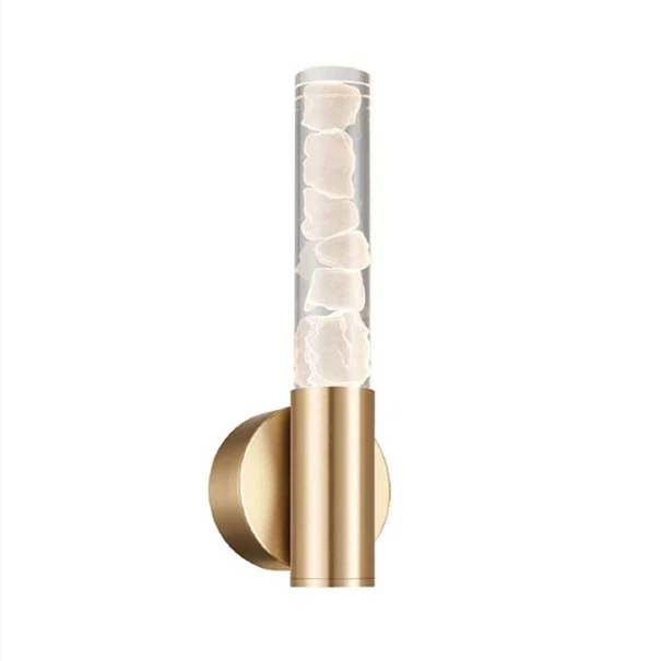 Απλίκα Τοίχου LED 3 CCT Aca Oasis CNW7PGCCT Brass Gold