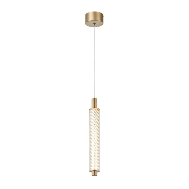 Φωτιστικό Οροφής Μονόφωτο LED 3 CCT Aca Mystique CNP11GCCT Gold