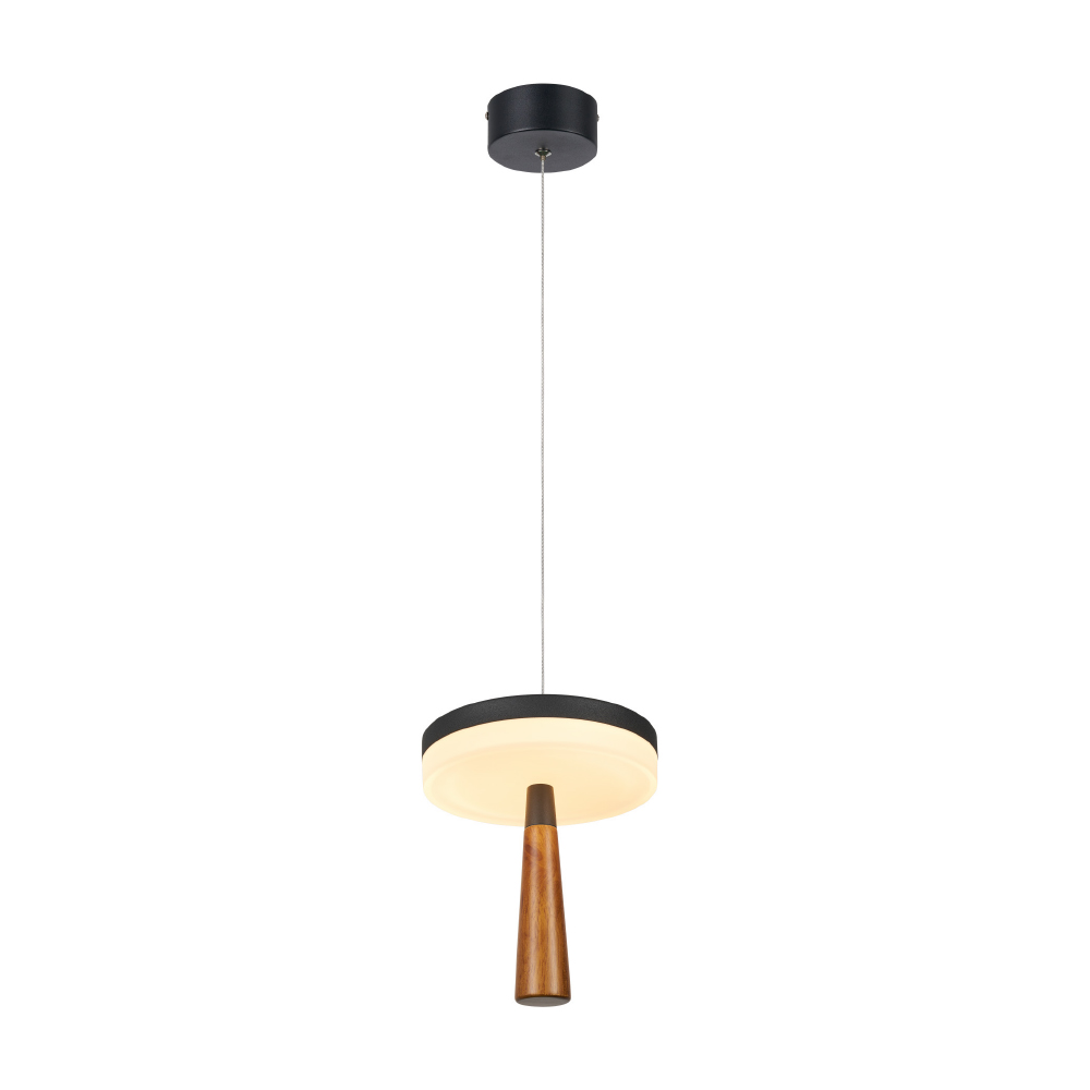 Φωτιστικό Οροφής Μονόφωτο LED 3 CCT Aca Asian CNP11WBKCCT Sand Black