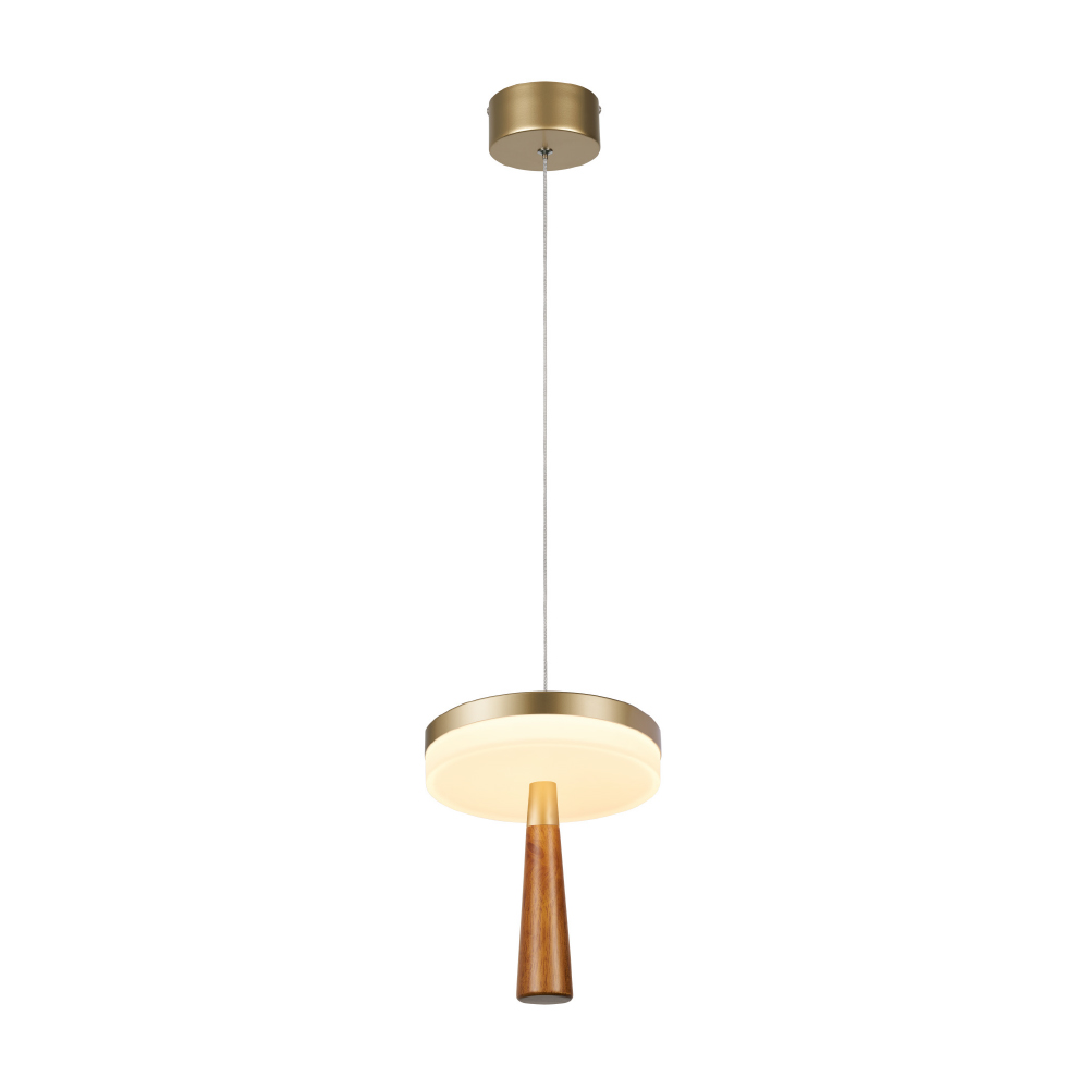 Φωτιστικό Οροφής Μονόφωτο LED 3 CCT Aca Asian CNP11WGCCT Gold