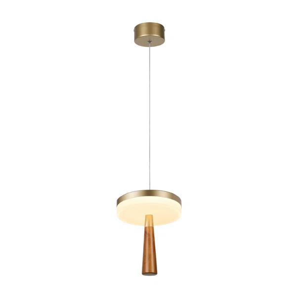 Φωτιστικό Οροφής Μονόφωτο LED 3 CCT Aca Asian CNP11WGCCT Gold