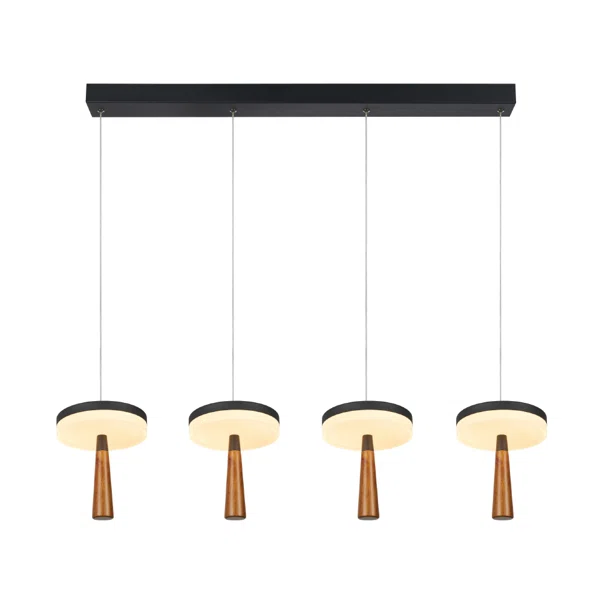 Φωτιστικό Οροφής Πολύφωτο LED 3 CCT Aca Asian CN4P42WBKCCT Sand Black