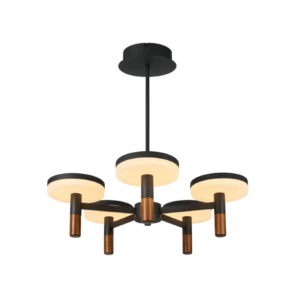 Φωτιστικό Οροφής Πολύφωτο LED 3 CCT Aca Asian CN5P52WBKCCT Sand Black