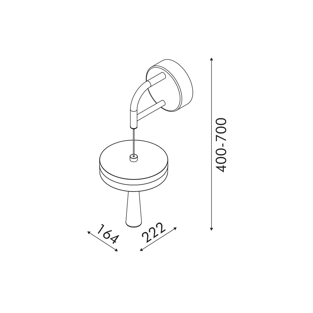 Απλίκα Τοίχου Led 3 Cct Aca Asian Cnw11Wgcct Gold Φωτιστικά Spitishop