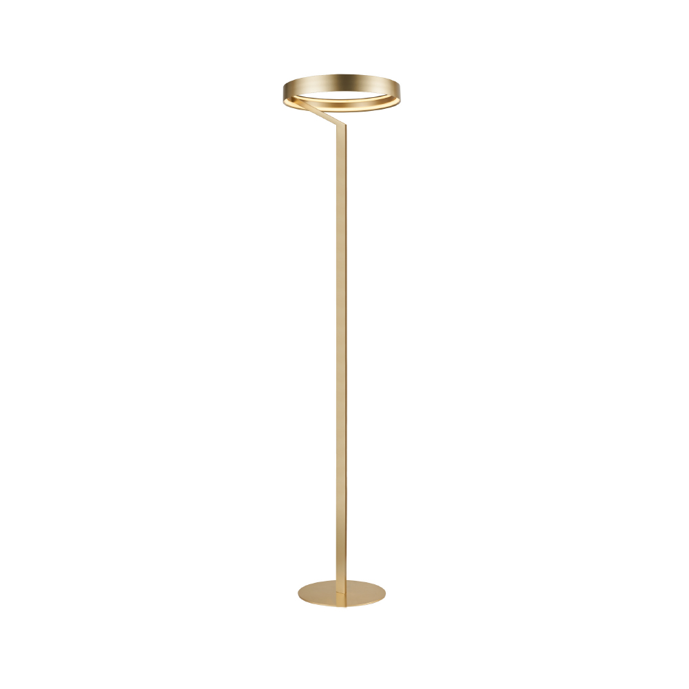 Φωτιστικό Δαπέδου LED Aca Dimmable Rollie CNF43GDIM Gold
