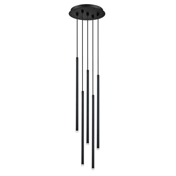 Φωτιστικό Οροφής Πολύφωτο LED Viokef Zenia Black 4291200