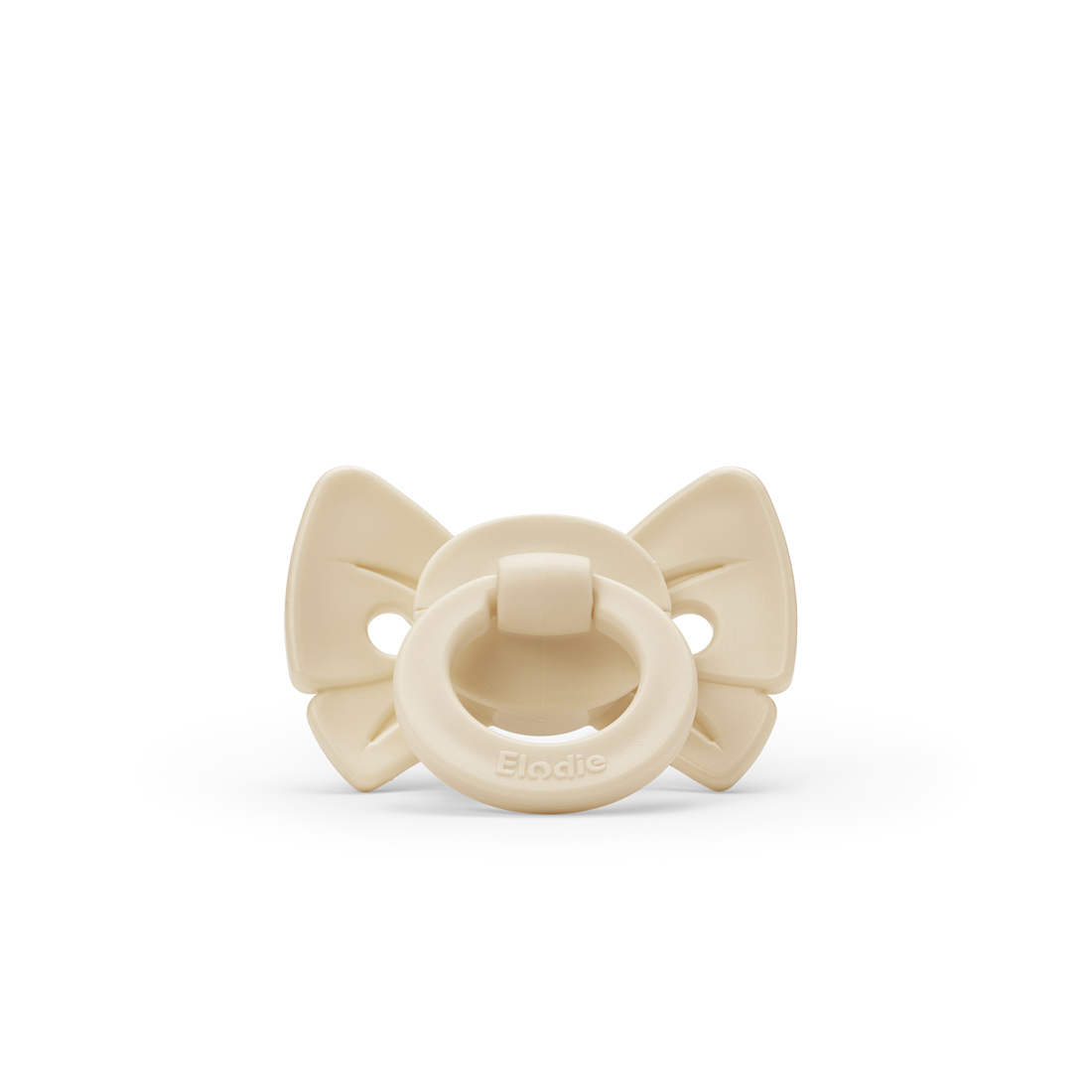 Πιπίλα Σιλικόνης Φυσιολογική 3Μ+ Elodie Binky Bow Oat White BR79323