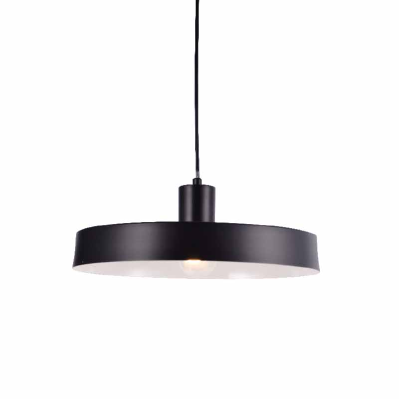 Φωτιστικό Οροφής Μονόφωτο Aca Domenica OD5392SBK Black Matt