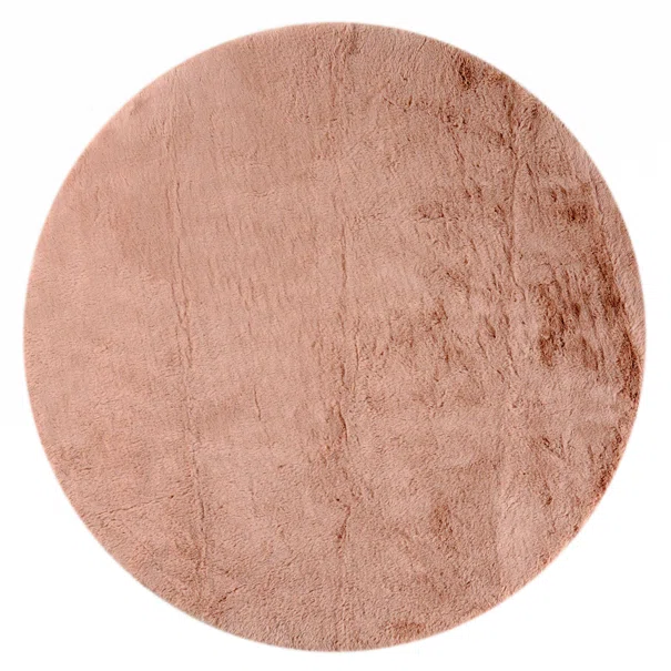 Στρογγυλό Χαλί Γούνινο (Φ120) Tzikas Carpets Fur 26163-261