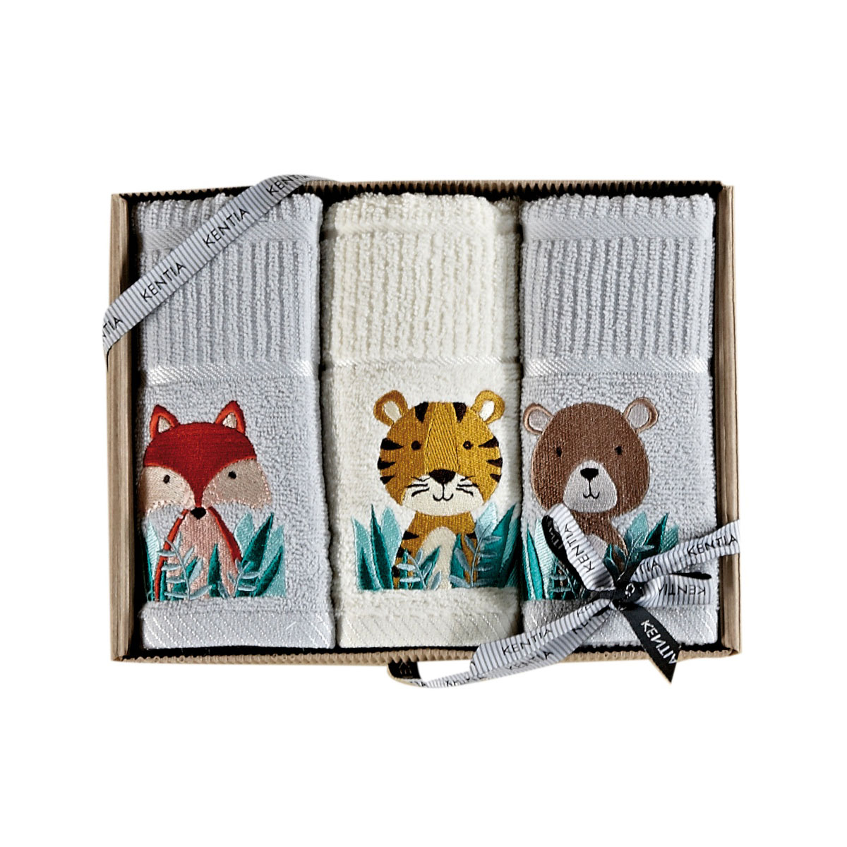 Παιδικές Πετσέτες Χεριών (Σετ 3τμχ) Kentia Baby Arlekin 232 360gsm