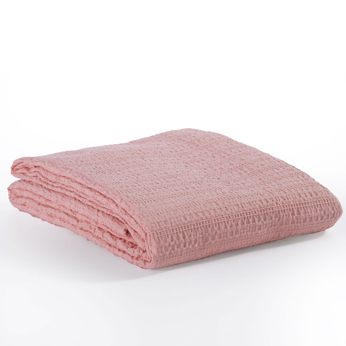 Κουβέρτα Πικέ Μονή (160x240) Nef-Nef Homeware Cool Salmon