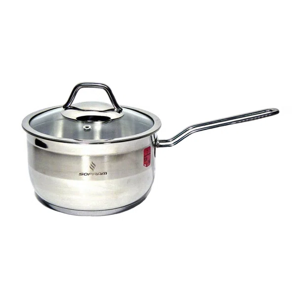 Ανοξείδωτο Κατσαρολάκι Γάλακτος (16εκ.) Sofram Soft 1.5lt