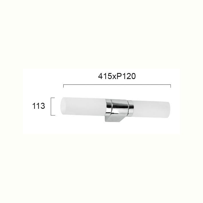 Φωτιστικό Μπάνιου Viokef Robert 4104900 Μπάνιο Φωτιστικά Spitishop