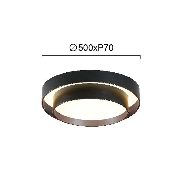 Φωτιστικό Πλαφονιέρα Led Viokef Grant 4271200 Φωτιστικά Οροφής Κρεμαστά Spitishop