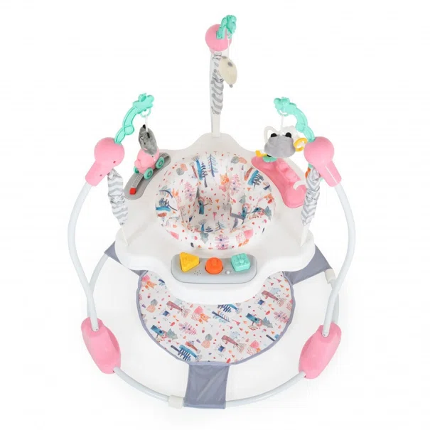 Baby Jumper (6+ Μηνών/Έως 12kg) Moni Magic Fun Pink