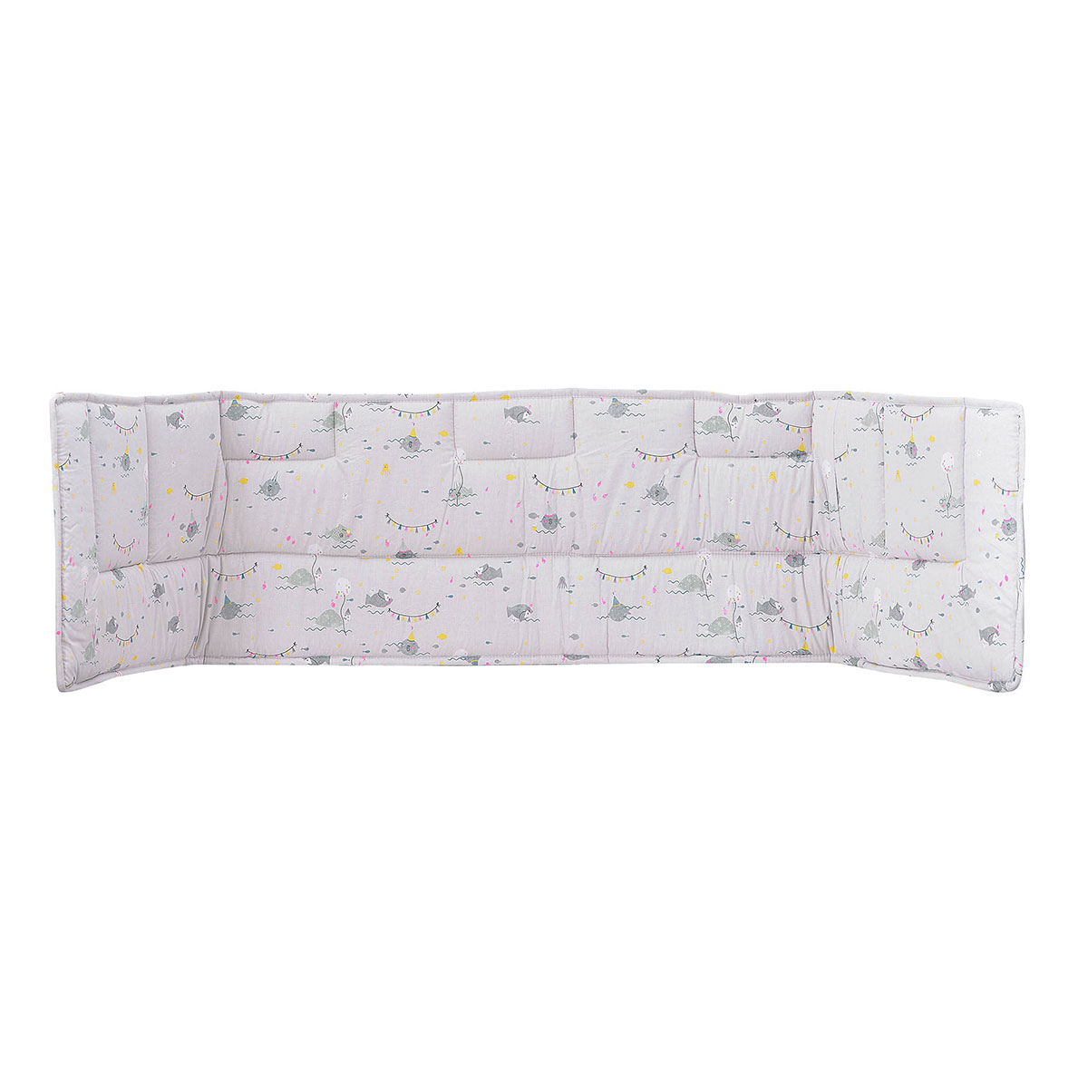 Πάντα Κούνιας (200x43) Rythmos Baby Fouska Grey