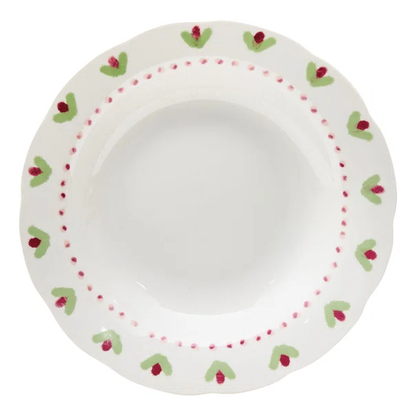 Πιάτο Φαγητού Βαθύ (Φ23) S-D Fleur De Rose 212344