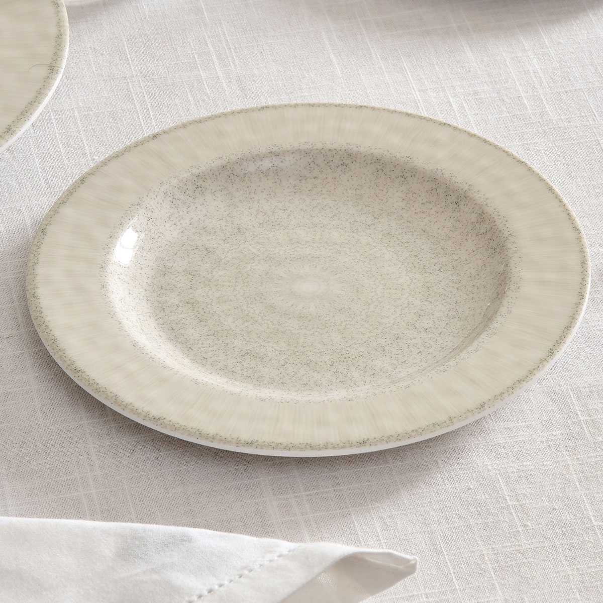 Πιάτο Φαγητού Ρηχό (Φ28) S-D Solene Beige 217038